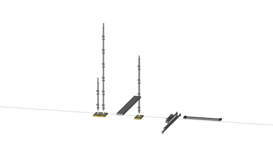 cuplock scaffolding components