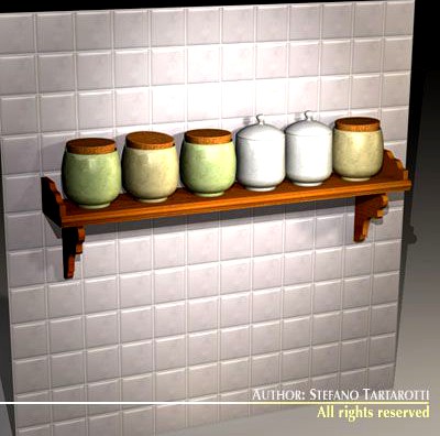 Jar rack 3D Model