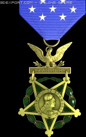 Medal Of Honor US Army 3D Model