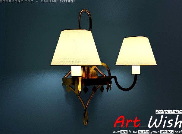 Wall lamp Baga 2055 3D Model