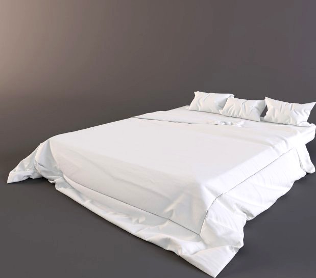 Bed mattress 3D Model