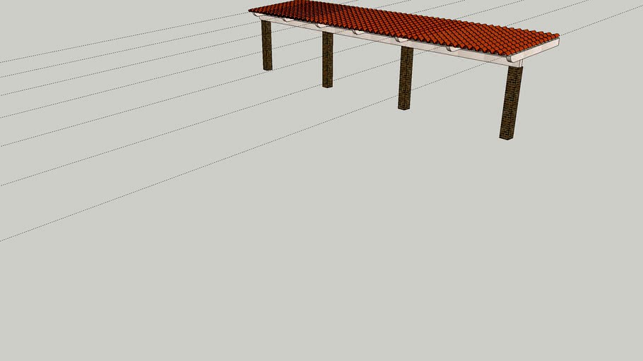 tettoia in legno hugo