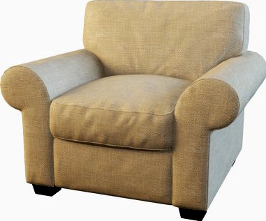 Classic Armchair 3D Model