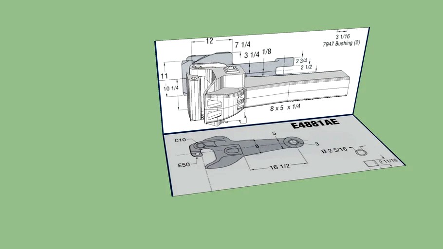 Train Coupler 3d model