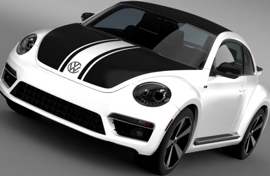 VW Beetle GSR 2013 3D Model