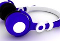 Stereo Headphones 3D Model