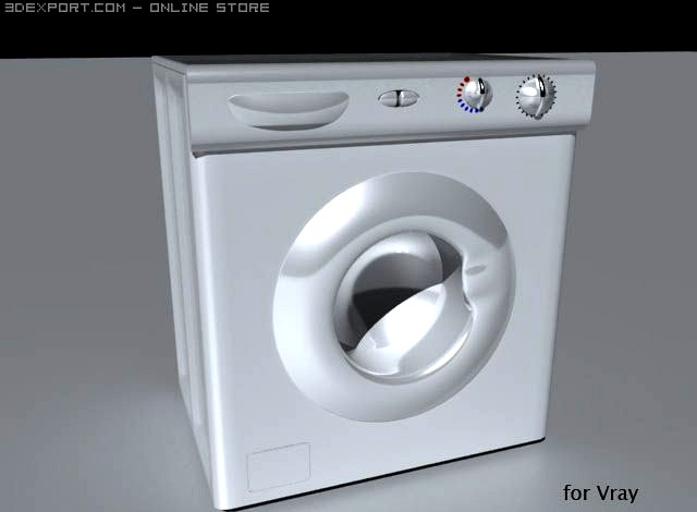 Washing mashine 3D Model