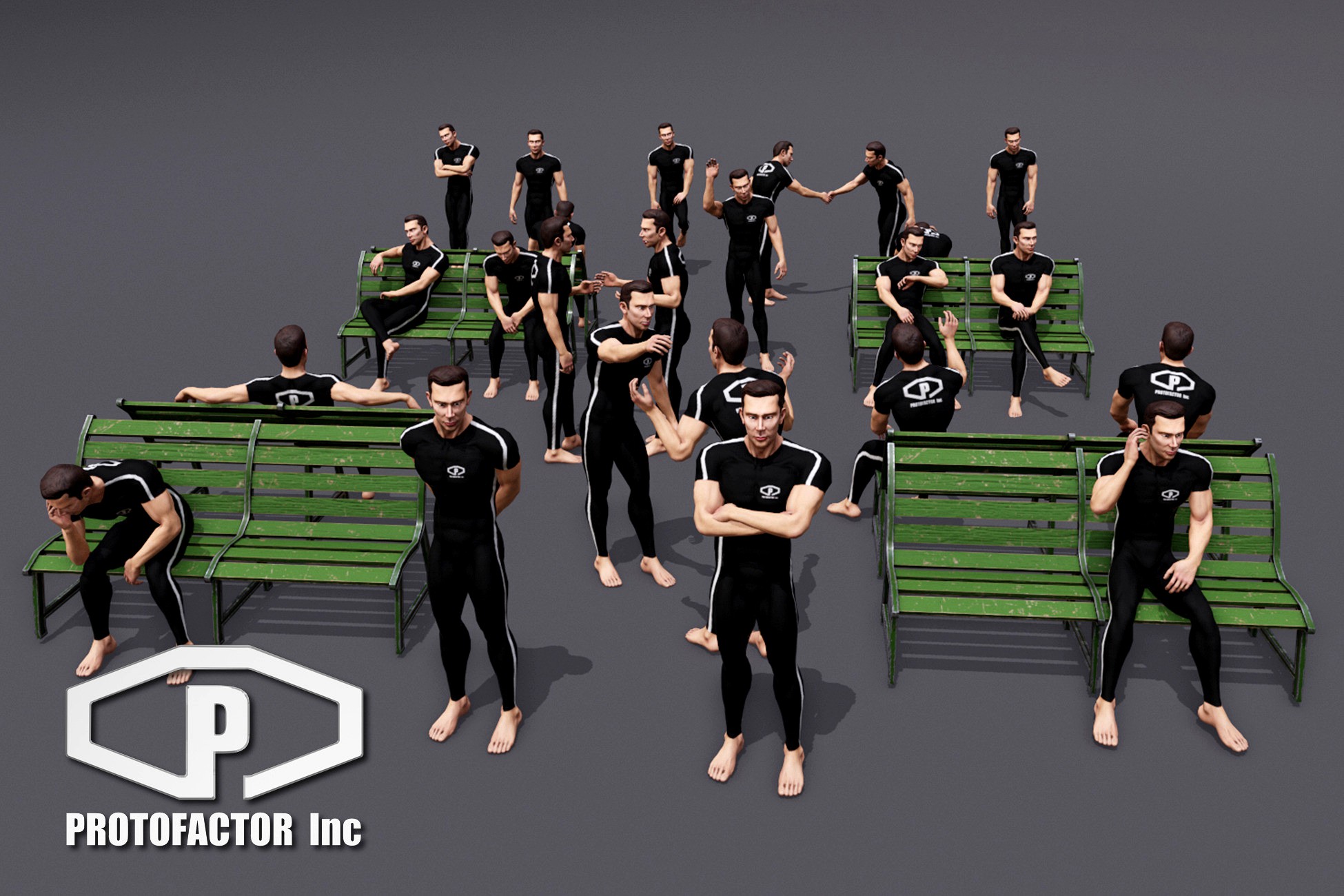 ANIMSET: CROWD