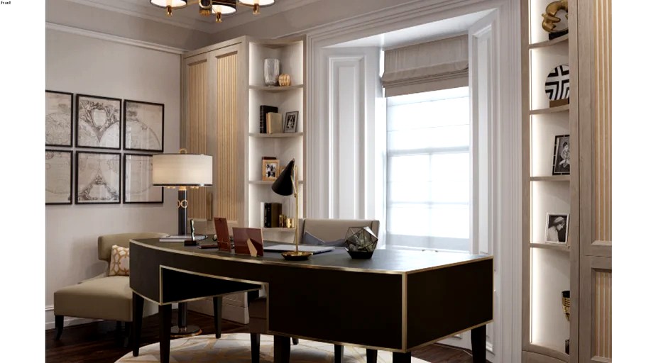 Bespoke office desk by IDunic
