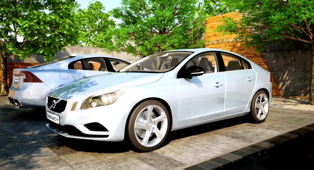 VOLVO S60 CAR4ARCH VOL1 3D Model