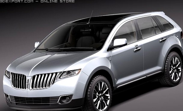 Lincoln MKX 2011 3D Model