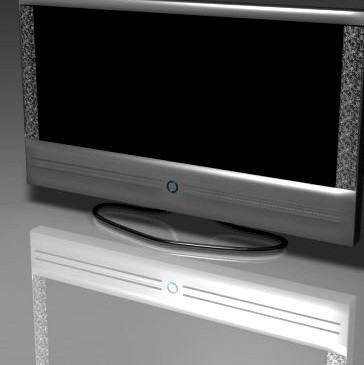 LCD TV 3D Model