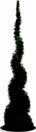 Potted Thuja 3D Model