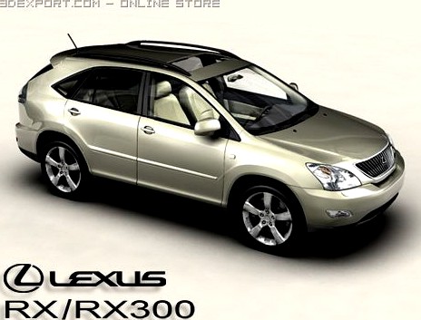 Lexus RX/RX300 3D Model