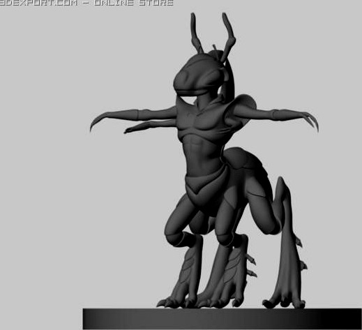 Ant Creature 3D Model