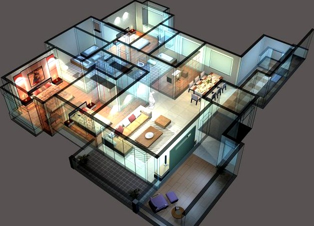 Condo 019 3D Model