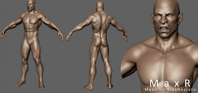 Orc Creature 3D Model