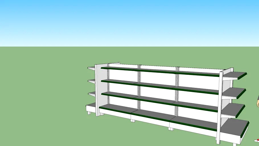 Modelo de gondolas 3d