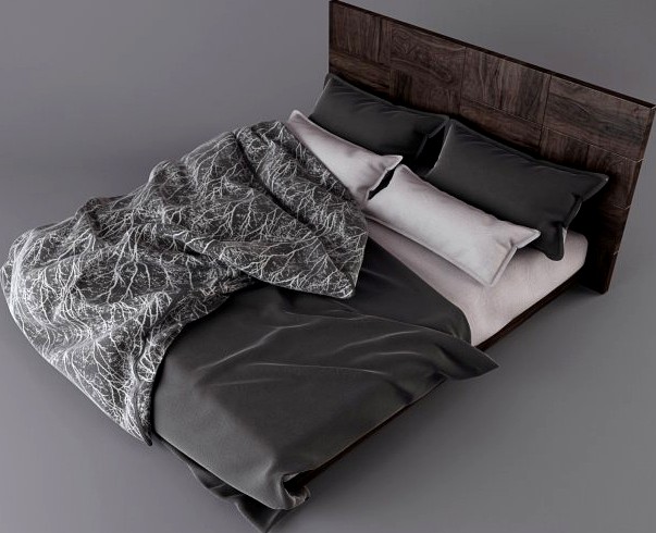 Bed clothing 3D Model