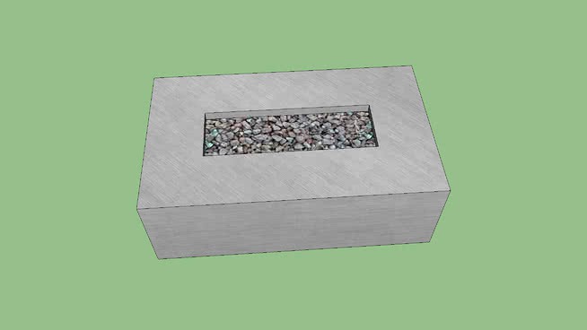 Rectangle Firepit