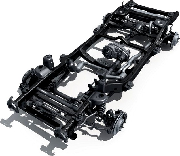 Car Chassis 02 3D Model