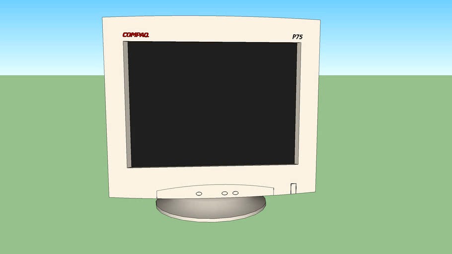 Compaq CRT monitor (model P75)