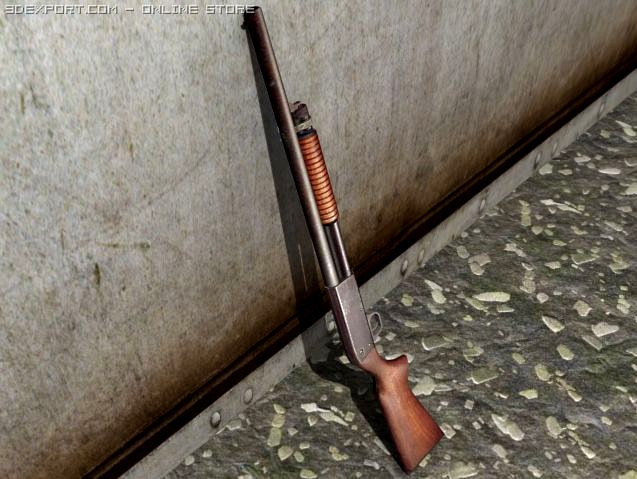 Remington 870 3D Model