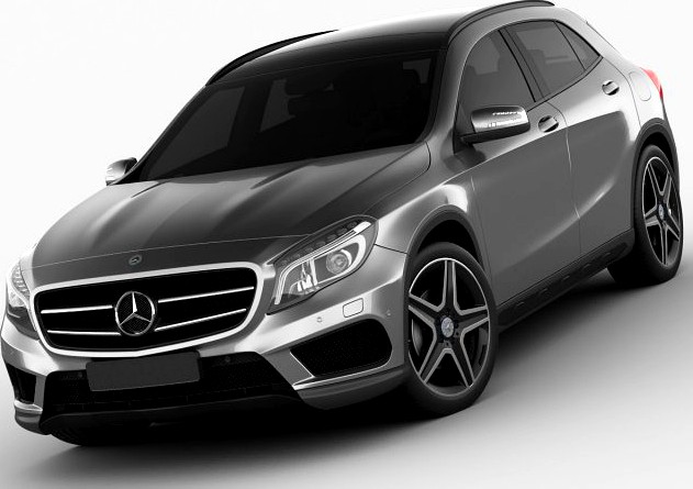 Mercedes GLA AMG package 3D Model