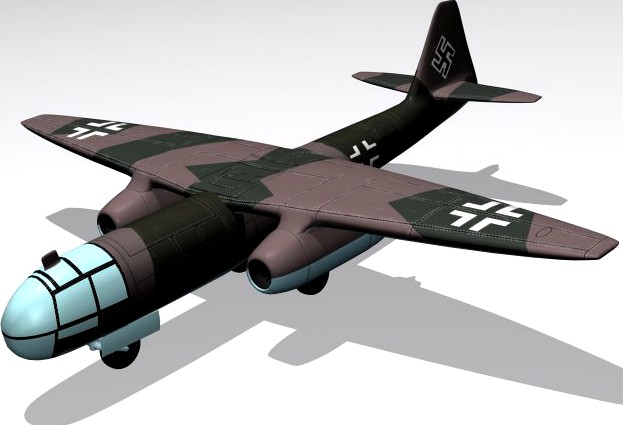 Arado234B 3D Model