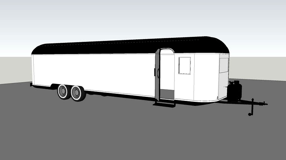 Airstream 3d model