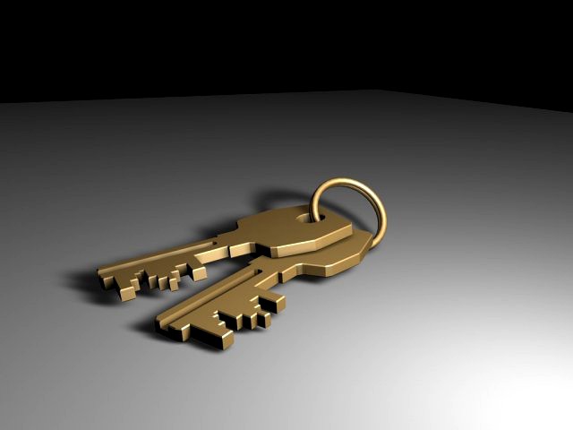 Keys 001 3D Model