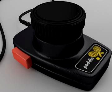 Paddle Controller 3D Model