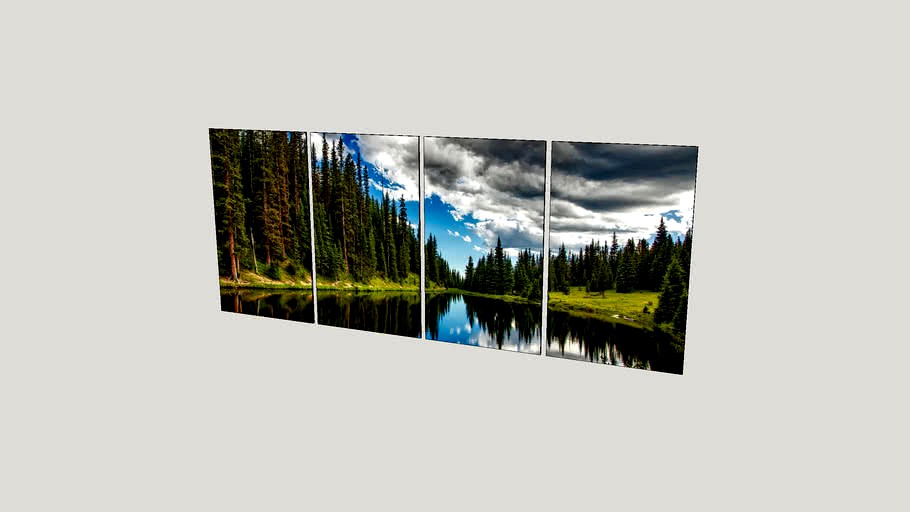 Quadro Floresta