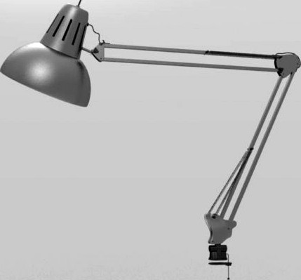 Flexible Desk Lamp 3D Model