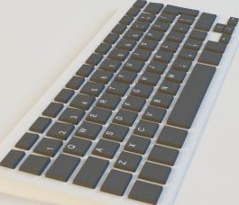 Keyboard 3D Model