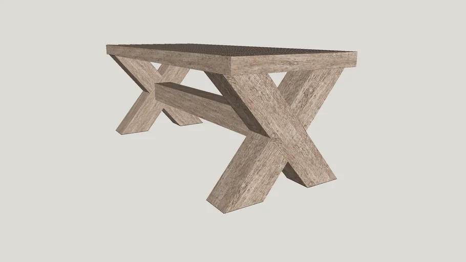 MESA RUSTICA