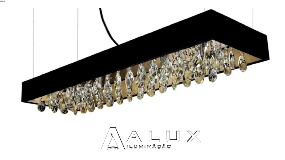 Pendente Lusso retangular