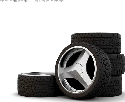 Wheel 3D Model