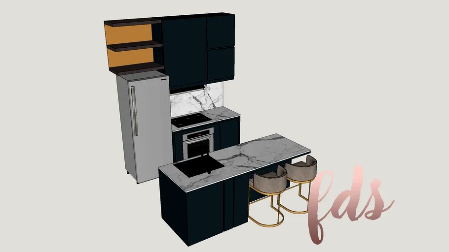 KITCHENSET #Kitchenset #Cabinet #backsplash #mirror #modern #interior