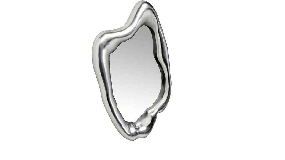 80946 Mirror Hologram Silver 117x68cm