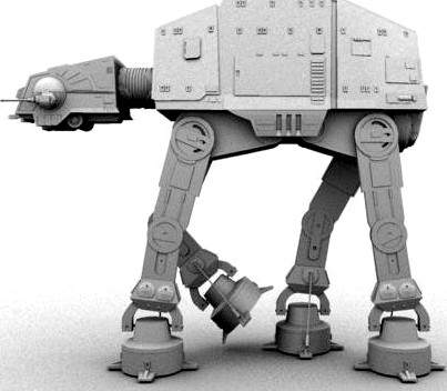 ATAT Star Wars 3D Model