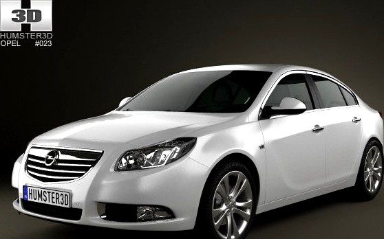 Opel Insignia hatchback 2012 3D Model