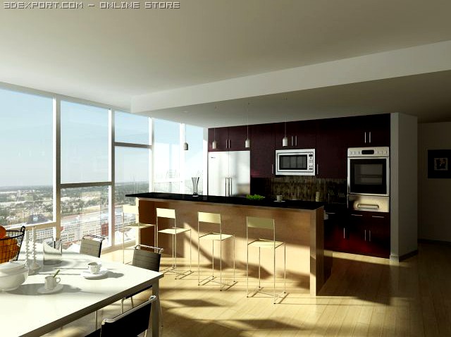 Kitchen 3D Model