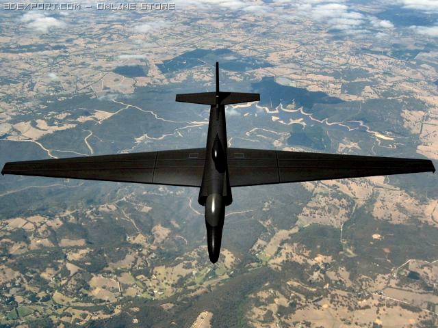 U2 Spy Plane 3D Model