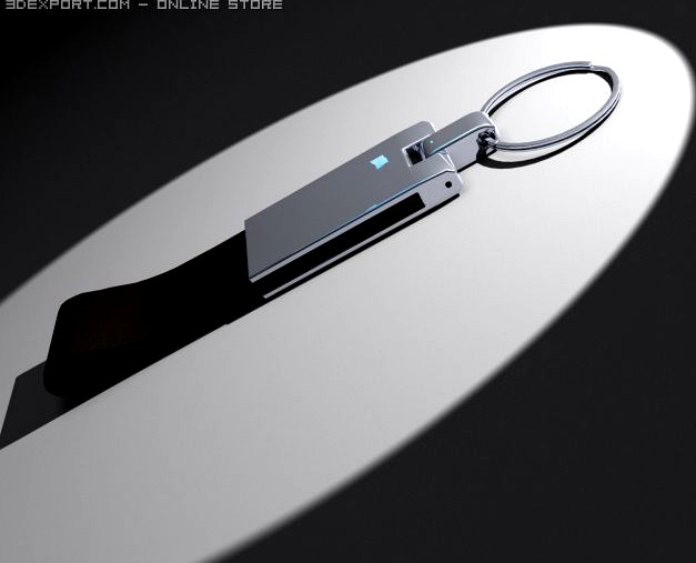 Download free High detailed 3d model of Keychain 3D Model
