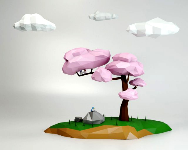 Tree low poly