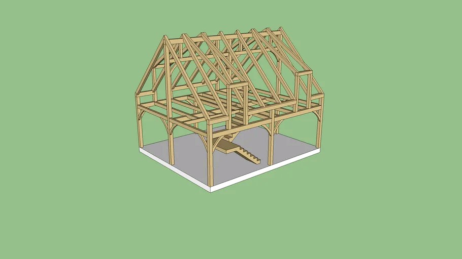 Timber frame example