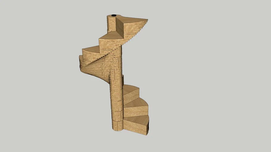 Wendeltreppe By Home Made Modern 3d Model