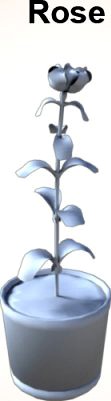 Rose 3D Model