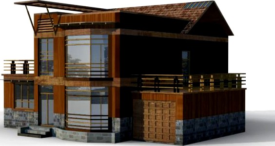 Villa 050 3D Model